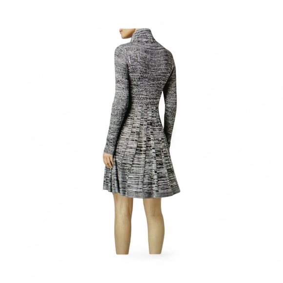 Calvin Klein Sweater Dress (Color: Black/White - Size: Large) - Picture 4 of 7
